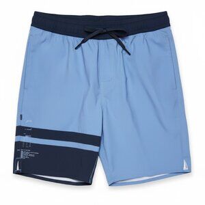 BYLT Premium Basics - Coastal Hybrid Boardshorts Backbay-Navy Medium